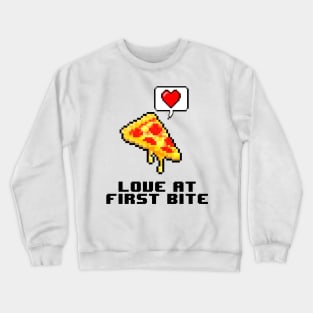 8 Bit Pizza Crewneck Sweatshirt